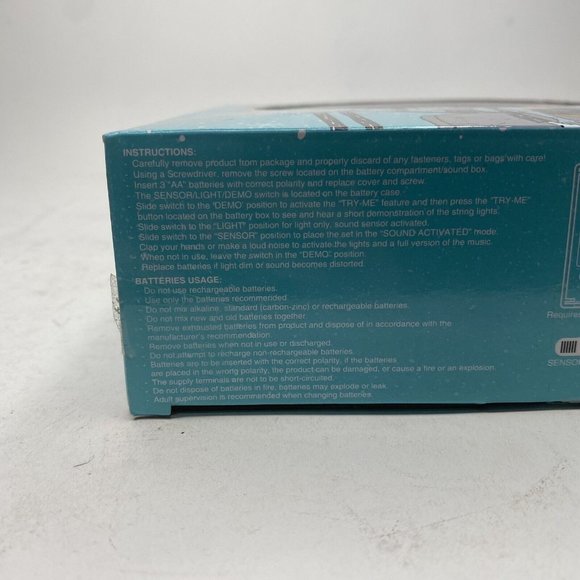 Disney The Nightmare Before Christmas Musical Character String Lights Walgreens - Picture 11 of 11